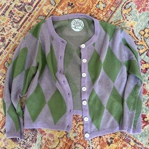 Double Down - Vintage Cardigan